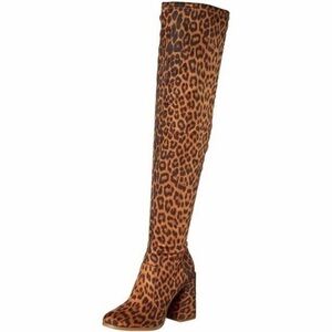 Jessica Simpson Brixten Leopard Over the Knee Boots 5